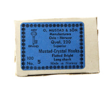 AMI MUSTAD CRYSTAL HOOKS - Ref