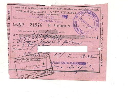 9958 biglietto trasporti