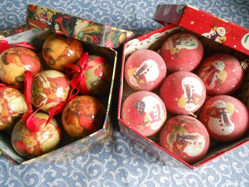 Lotto palline decorazioni - lotto,