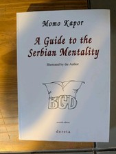 A Guide to the Serbian Mentality Momo Kapor Used vgc Paperback Book