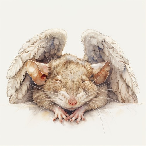 Adesivi ratti angeli - adesivi,