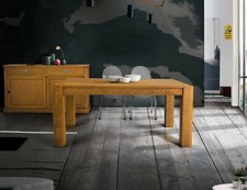 MODERN KNOTTED OAK RECTANGULAR