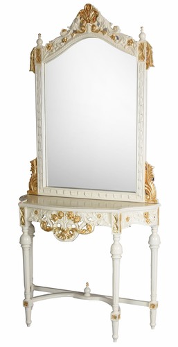 Console con specchio barocco - console,