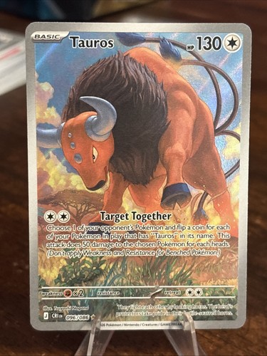 Pokemon 2026 tauros 096 - pokemon,