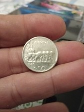 95f Moneta Da 50 Centesimi