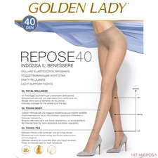 Collant riposante Golden Lady repose 40 den 5 paia