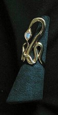 ANELLO SERPENTE IN ARGENTO