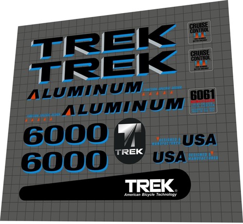 Decalcomanie 6000 trek - 6000,