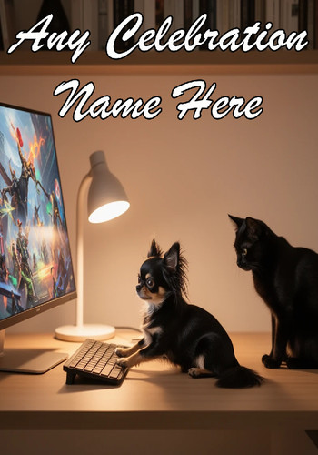 Nai305 chihuahua cat pc - &,