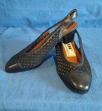 Sandali Traforati Blu Scuro