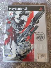 METAL GEAR SOLID 2 - SONS OF LIBERTY per SONY PS2, PAL ITA, ECCELLENTE  COMPLETO
