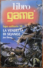 Lupo Solitario 28 La vendetta di Sejanoz libro game fantasy Dever PRIMA EDIZIONE