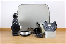 AGFA MOVEX REFLEX 8MM CINEPRESA VIDEO CAMERA - 100% PERFECT !!!