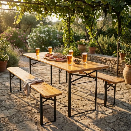 Set birreria con tavolo - e, due