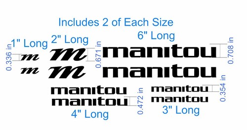 Set decalcomanie manitou - decalcomanie,