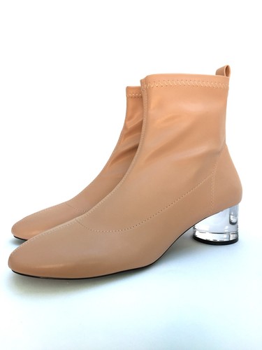 Zara faux leather - faux, boots