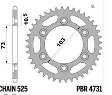 CORONA PASSO 525 49 DENTI