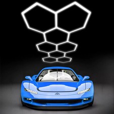 Luci Hexagon LED 210W Garage 8