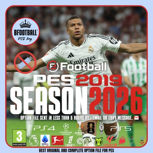 Pes 2019 option file - option, patch