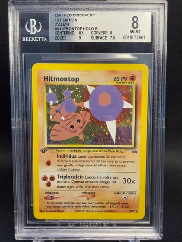 Pokémon card hitmontop - hitmontop, 3/75