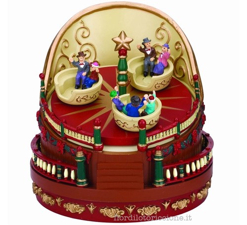 Carillon giostra tazzine - carillon,