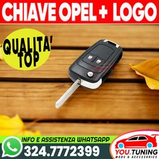 🤩GUSCIo⭐CHIAVe,COVER 2 TASTI OPEL INSIGNA ASTRA ZAFIRA MERIVA CORSA.MOKKA ;