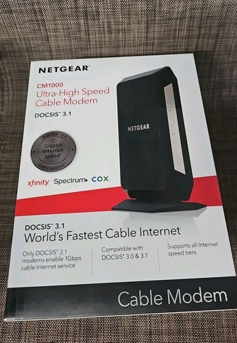 Netgear modem via - netgear,
