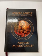 La Terra di Mezzo Strategia Battaglia Gioco Eserciti della Terra di Mezzo GW Libro Rigido