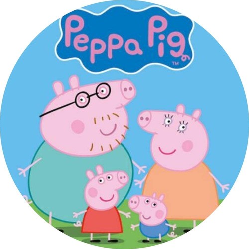 Cialda ostia peppa pig - peppa,