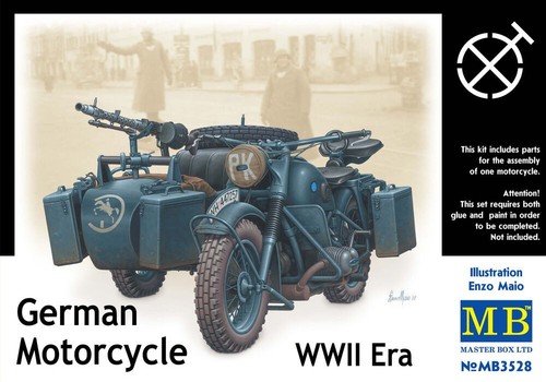 Bmw r75 sidecar master - bmw, 1/35