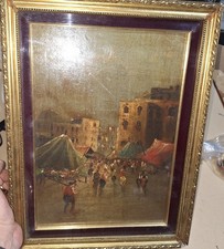 Dipinto Antico Ad Olio