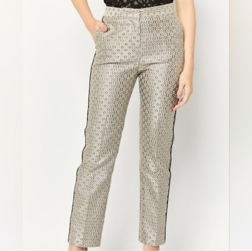 Maje floral jacquard metallic - maje,
