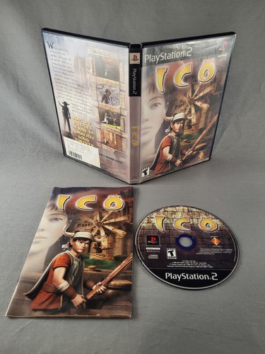 Ico ps2 complete authentic - ico,, ps2,