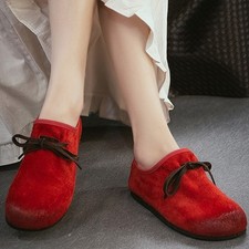 Balletti in pelle scamosciata