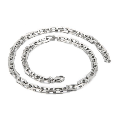 Collana catena maglia lama