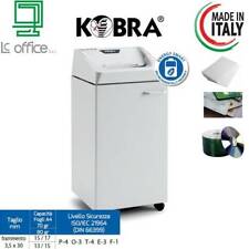 KOBRA 260.1 C4 Distruggi Documenti a Frammento (P-4) per Uffici Medio Grandi