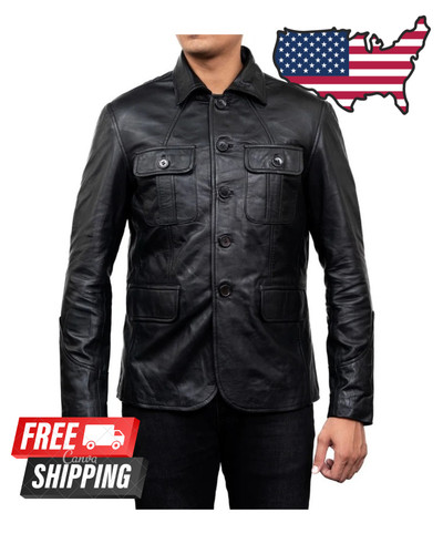 Blazer uomo vera pelle - , di