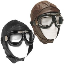 Aviatore Cappuccio IN Pelle