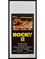 locandina ROCKY II 2 sylvester stallone boxe pugilato talia shire B322