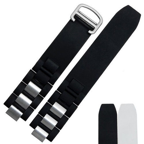 Cinturino gomma nera - in, per