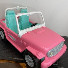 Barbie Pink 2 Person Jeep