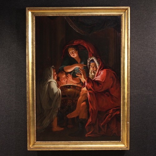 Antico dipinto allegoria