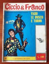 FRANCO & CICCIO N. 7 VADO LE BUSCO E TORNO GALLO ROSSO 1967 FRANCHI & INGRASSIA