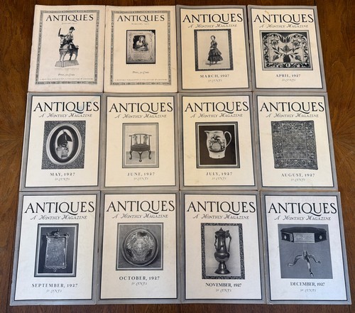 The magazine antiques - the,
