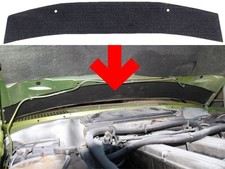 Tappetino isolante anteriore stretto isolamento per Mercedes R107 cofano autoadesivo