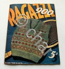 Rivista Moda - Ragazzi 900 -