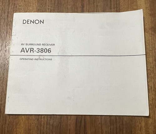 Denon avr 3806 - denon, avr-3806