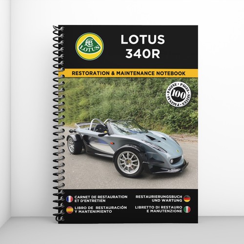 Lotus 340r libretto di - lotus,