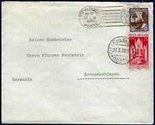 1939 - Lettera per la Germania resa franca con "Stampa Cattolica" cent.75 (n.51)