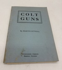 Vintage Books Colt Guns Paperback Martin Rowell 1957 Sports Hunting History